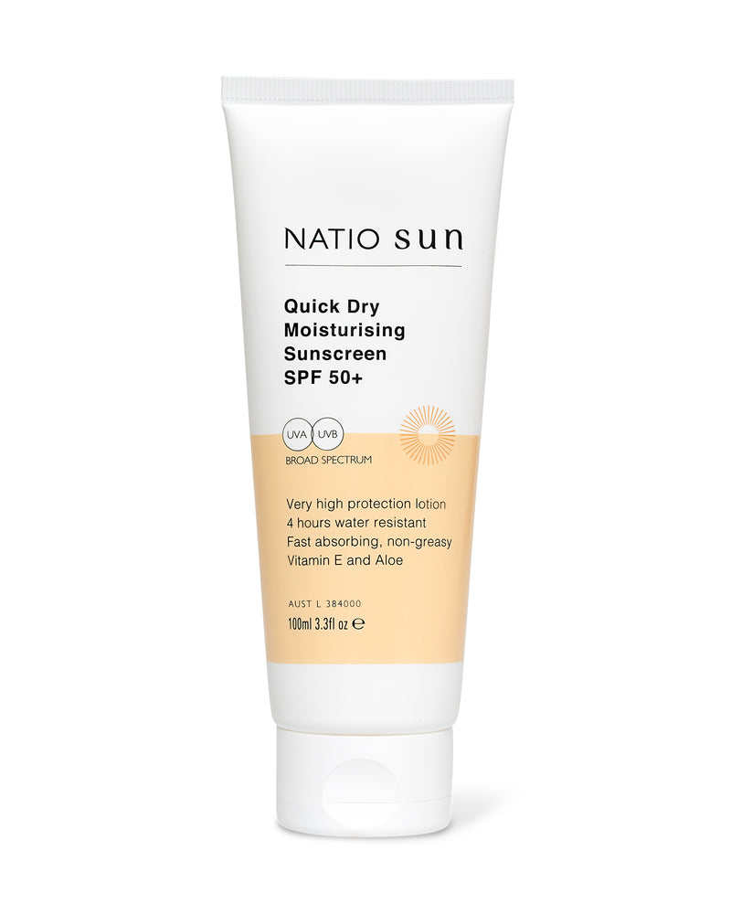 Quick Dry Moisturising Sunscreen SPF 50+