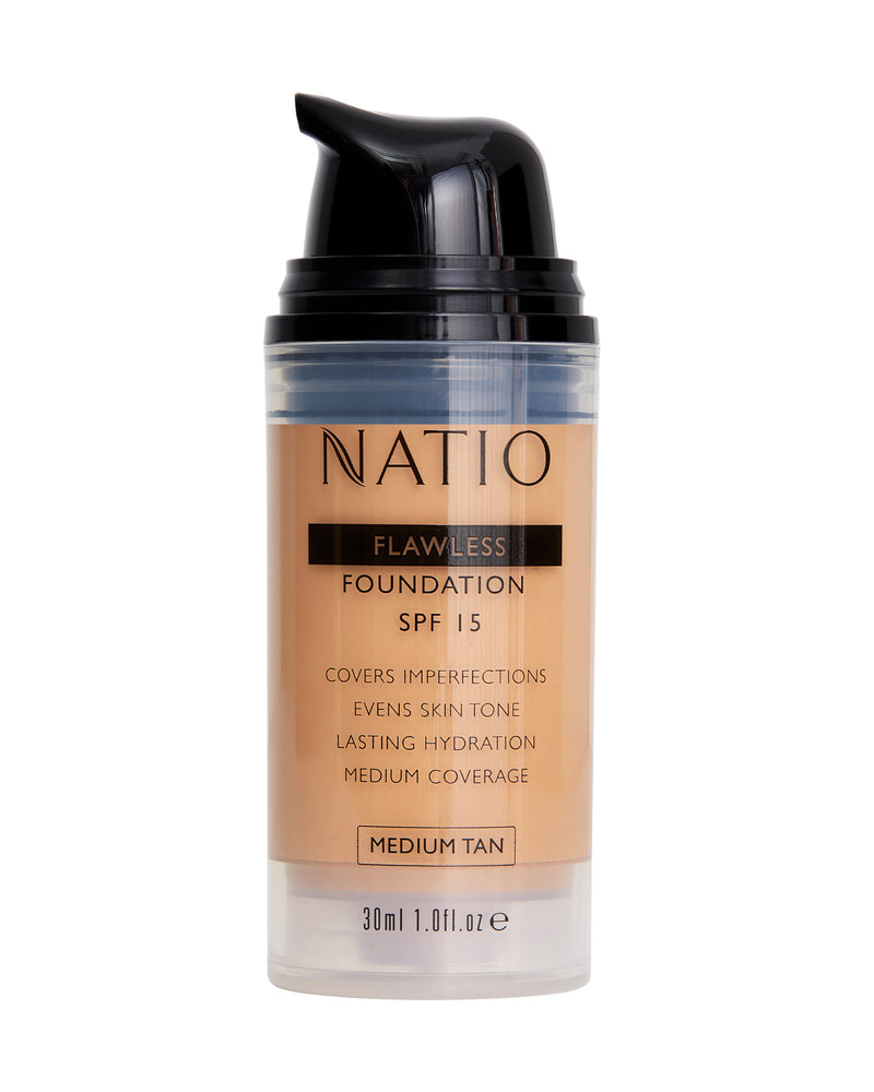 Flawless Foundation SPF 15 Medium Tan